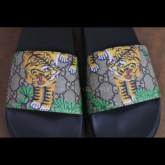 [SOLD]Gucci Bengal slides sandal 450895 K6D00 8650 - Picture 3 of 8
